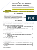 ICT P2 Practical Exam Question Paper 