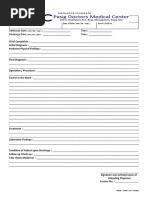 DISCHARGE SUMMARY - Layout