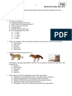 Soal Sma Biologi F30