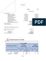 Projected FS For Boarding House