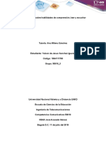 Tarea 2: Taller Sobre Habilidades de Comprensión, Leer y Escuchar