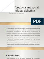 3.1 Conducta Antisocial y Delictiva.