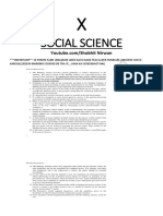 Social Science Class 10 PDF