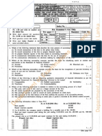 GCE A/L 2016 Accounting I & II (English) - Past Paper