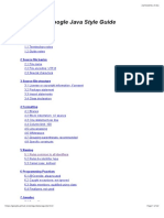 Google Java Style Guide PDF