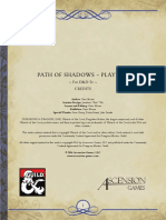 Path of Shadows - 5e Playtest PDF