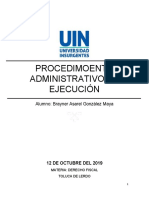 Procedimoento Administrativo de Ejecución