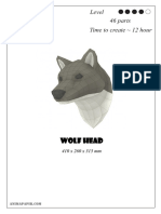 Diy Wolf Head