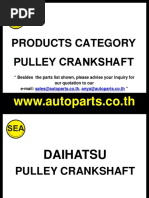 Pulley Crankshaft