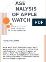 Case Analysis of Apple Watch