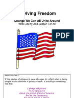 Reviving Freedom in The United States