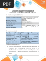 Guía de Actividades y Rúbrica de Evaluación Unidad 2 - Fase 3 - Construir Los Cuatro Escenarios para La Empresa Seleccionada