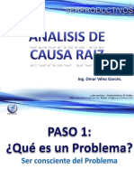 Analisis Causa Raiz AGP PERU Agosto 2016 