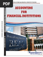 Accounting For Banking Institutions