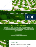 La Ciencia de La Botanica