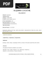 Alquimia Cocktail - Orçamento - Rosângela PDF