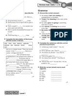 Champions Level 1 Review Test Units 1-2 A