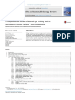 A Comprehensive Review of The Voltage Stability Indices