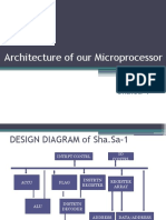 Architecture of Sha - Sa-1 Microprocessor