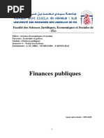 Cours Finances Publiques 2019 2020 - ABDERRAZAK EL HIRI PDF