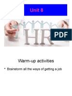 Unit 8 - Human Resources - Inter