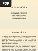 La Escuela Jónica