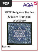 GCSE Religious Studies Judaism Practices - Workbook PDF