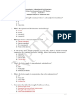 Strength Analysis of Reinforced Soil