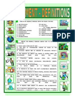 Environment Definitions