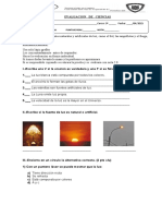 Prueba de Ciencia Luz