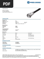 HUBER+SUHNER - 11 - 716-50-9-9-033 - Datasheet 22660309