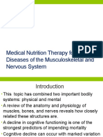 Medical Nutrition Therapy For Diseases of The Musculoskeletal