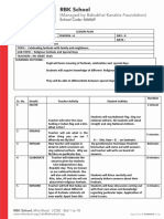 Lesson Plan Our Neighbours 4