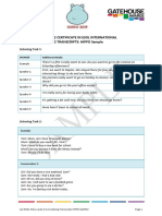 GA IESOL E2 (A2) Listening Task Transcripts HIPPO Sample PDF