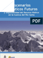 Escenarios Climáticos Futuros y Disponibilidad Del Recurso Hídrico en La Cuenca Del Río Santa