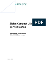 Ziehm Compact Litho - Service Manual