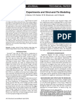 Inverted-T Beams: Experiments and Strut-and-Tie Modeling: Aci Structural Journal Technical Paper