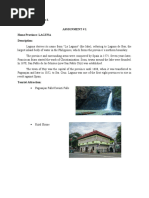 Raduban, Bea Therese S. ME165-4/A39 Assignment # 1 Home Province: LAGUNA Description