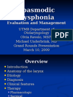 Dysphonia Slides 090310