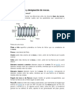 6.1 Clasificación y Designación de Roscas.: Tornillo