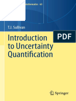 Texts in Applied Mathematics Editors-In-Chief Introduction To Uncertainty Quantification