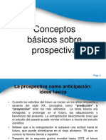 Conceptos Básicos Sobre Prospectiva