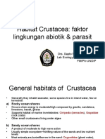 Habitat Crustacea: Faktor Lingkungan Abiotik & Parasit