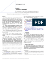 Refractive Index of Viscous Materials: Standard Test Method For