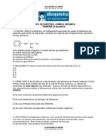 Química Orgânica - Isomeria (20 Questões)