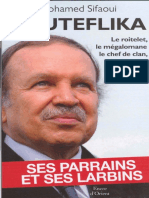 Bouteflika Ses Parrains Et Ses Larbins PDF