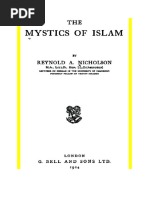 The-Mystics-Of-Islam by Reynold A Nicholson, 1914, London