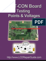 Collection of LG T-Con Board Testing Points & Voltages PDF