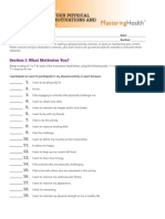 Identify Your Physical Activity Motivations and Obstacles: Do It!