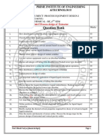 Question Bank: Unit:5 Process Design of Extractor